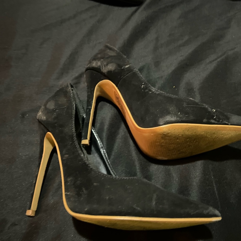 Suade heels